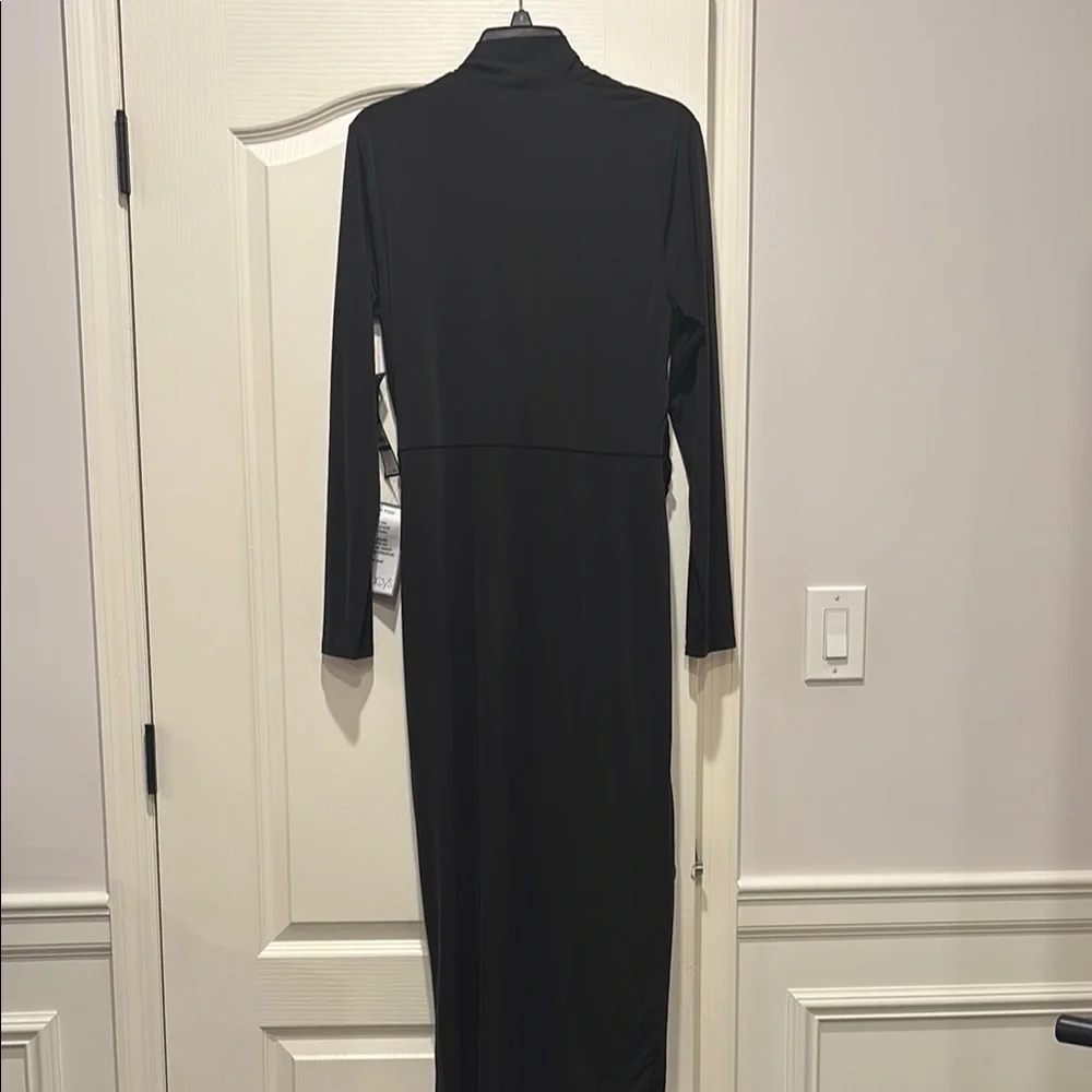 RACHEL Rachel Roy Black Long Sleeve Dress - Picture 5 of 5